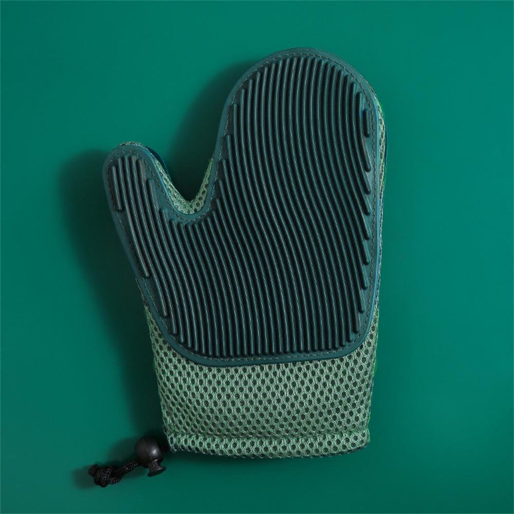 Cat Hair Glove Pet Fur Remover Glove Dog Grooming Glove Brush For Shedding Pet Hair Remover Mitt Cleaner Grooming Glove - Image 5